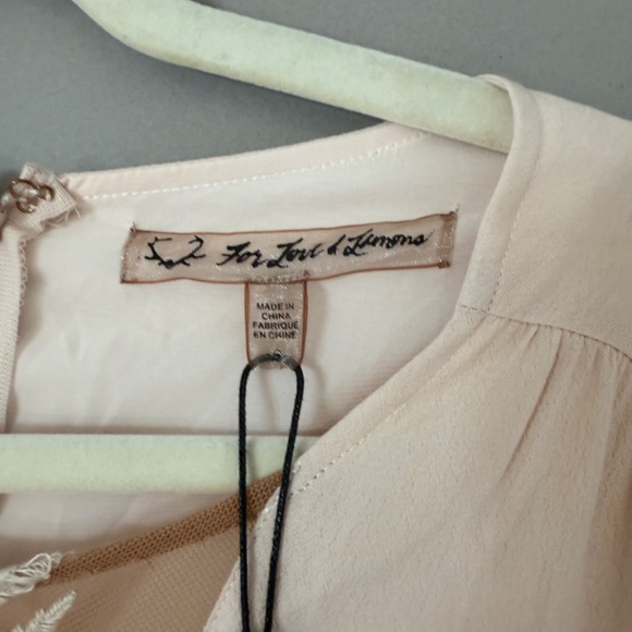 For Love & Lemons Emelia Dress Dusty Pink (XS) - Picture 2 of 6